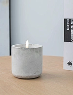 led wax candle light